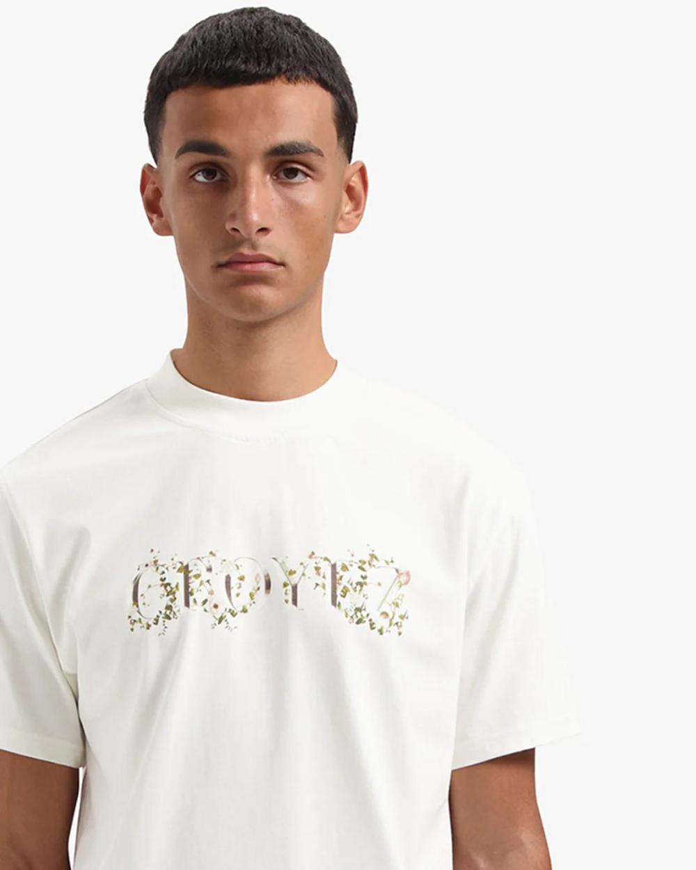 Croyez Chrome Flower T-shirt Off-White - Afbeelding 8