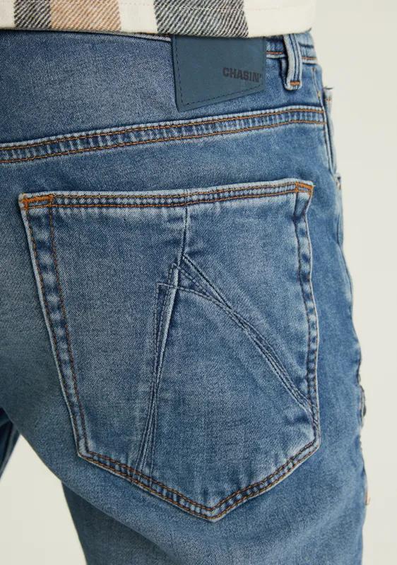 Chasin Ego Noble Slim Fit Light Blue L34 - Afbeelding 4