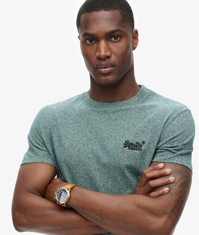 Superdry Essential Logo Emb T-Shirt Mid Pine Green Grit - Afbeelding 5