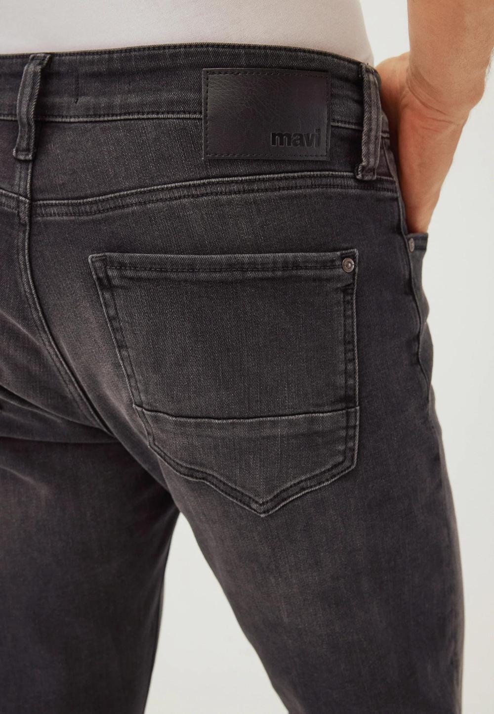 Mavi Martin Straight Leg L32 Dark Smoke Comfort - Afbeelding 7