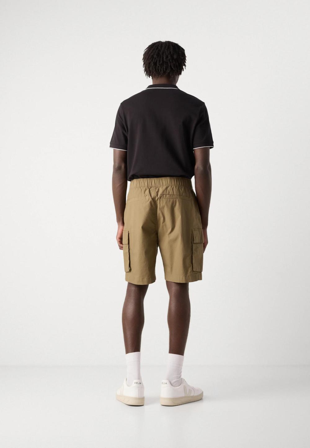 Calvin Klein Jeans Washed Cargo Short Stone Gray - Afbeelding 5
