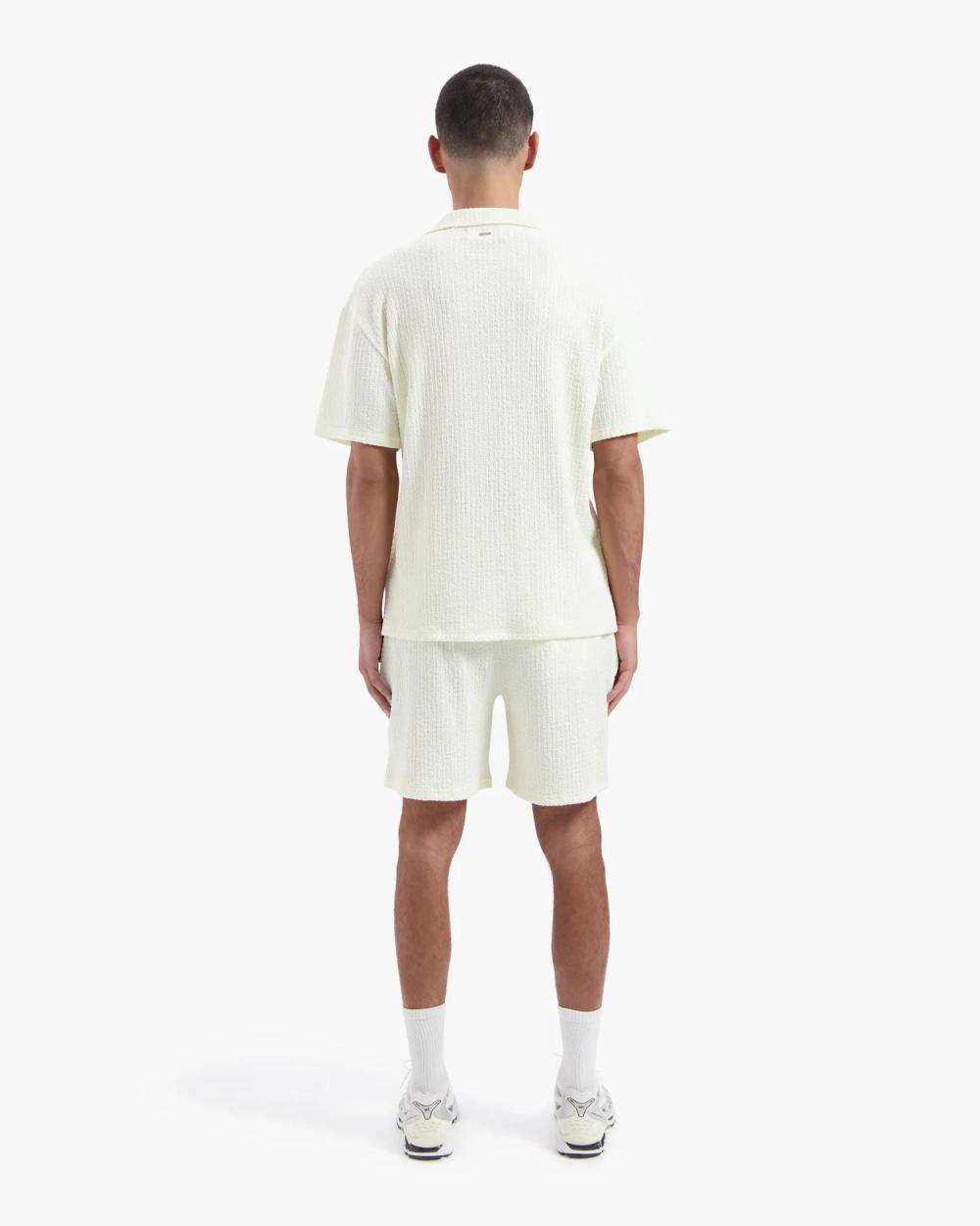 Croyez Zeplin Seersucker Shorts Off-White - Afbeelding 6