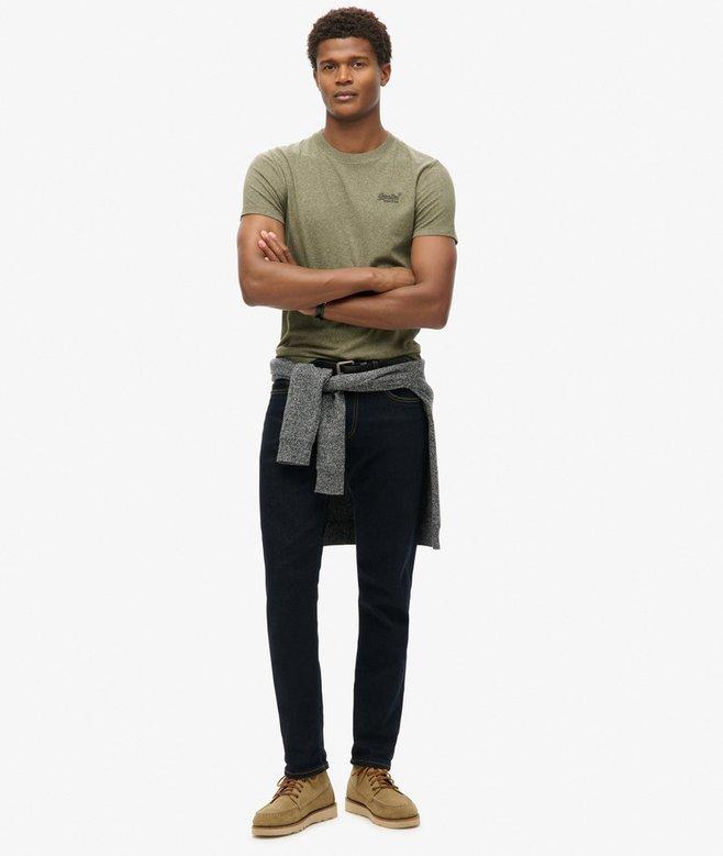 Superdry Essential Logo Emb T-Shirt Ash Olive Marl - Afbeelding 4