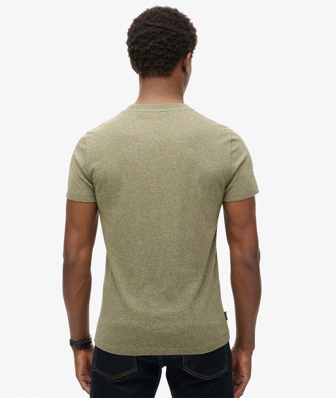Superdry Essential Logo Emb T-Shirt Ash Olive Marl - Afbeelding 3