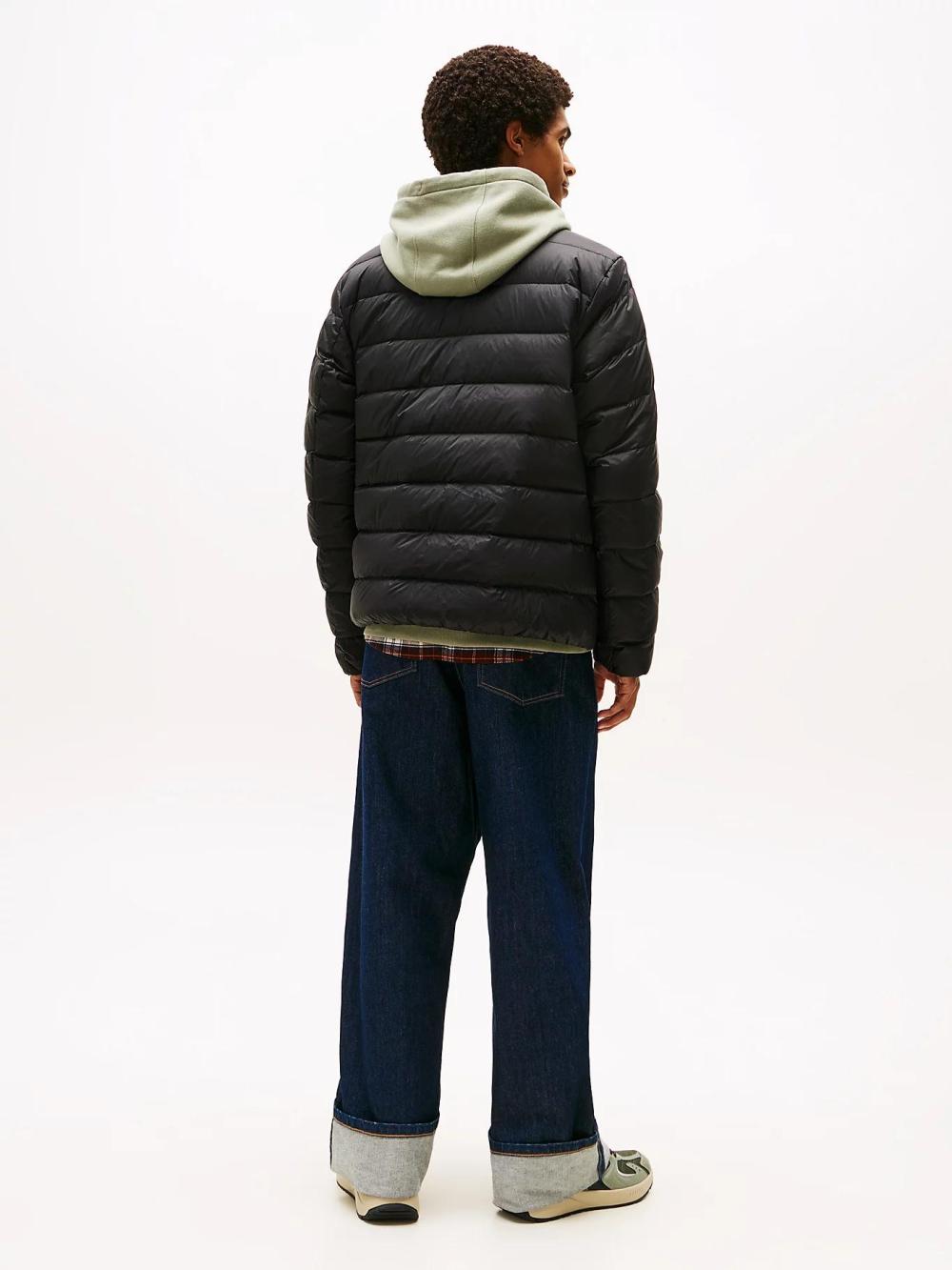 Tommy Jeans Light Down Jacket Black - Afbeelding 4