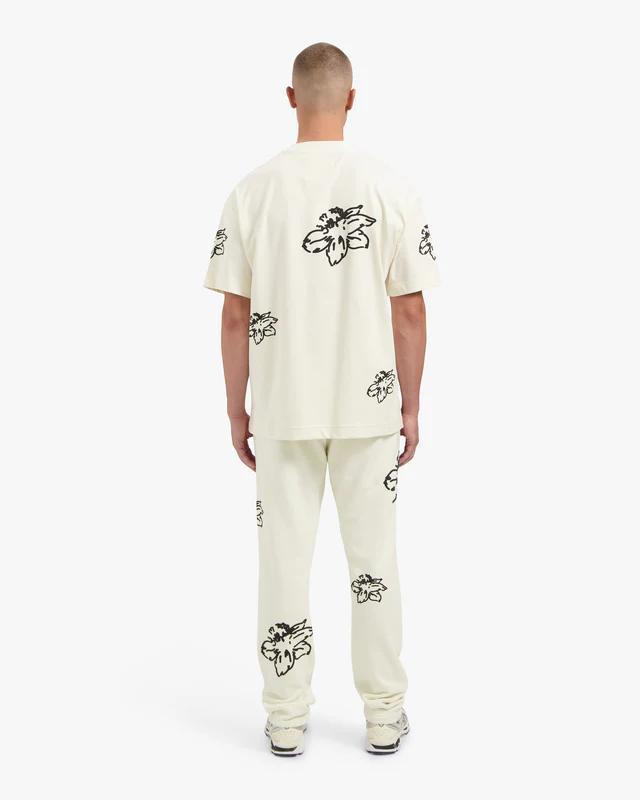 Croyez Flower T-Shirt Off-White - Afbeelding 5