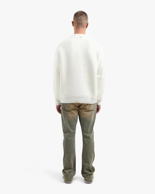 Croyez Toujours Knit Sweater Off-White - Afbeelding 5