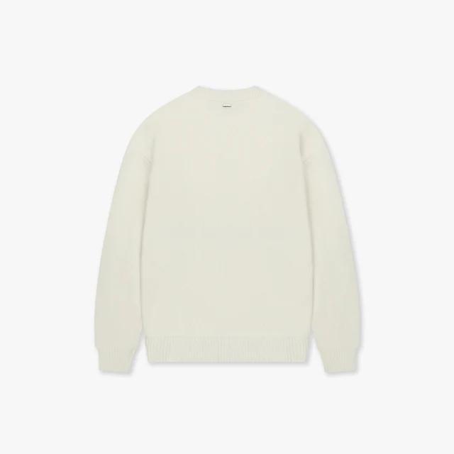 Croyez Toujours Knit Sweater Off-White - Afbeelding 3