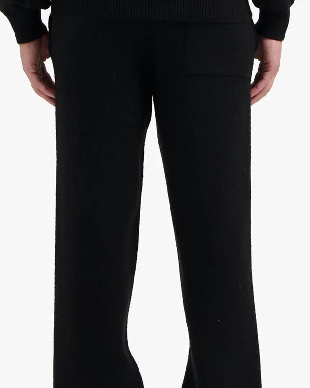 Croyez Fluffy Essence Knit Sweatpants Black - Afbeelding 4