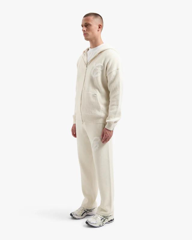 Croyez Fluffy Essence Knit Sweatpants Cream - Afbeelding 7