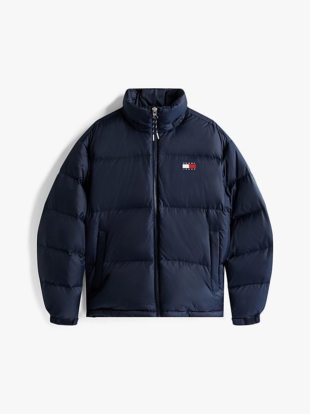 Tommy Jeans Alaska Down Puffer Dark Night Navy - Afbeelding 5