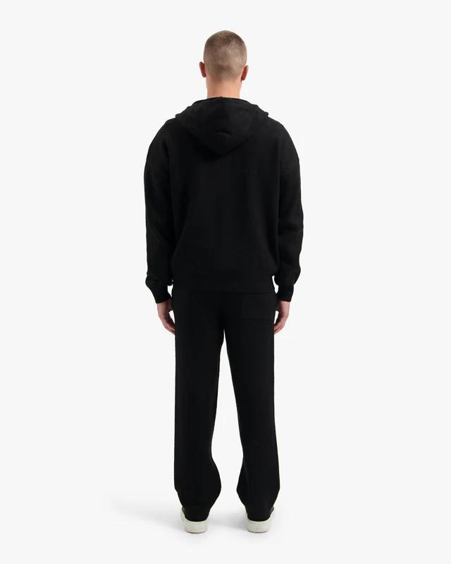 Croyez Fluffy Essence Knit Sweatpants Black - Afbeelding 6
