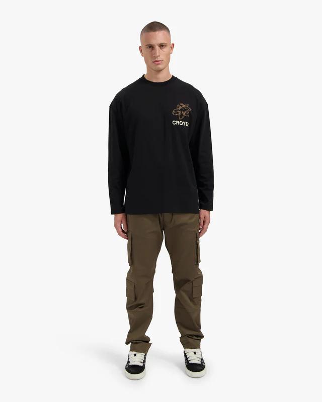 Croyez Gardener Longsleeve T-Shirt black - Afbeelding 4