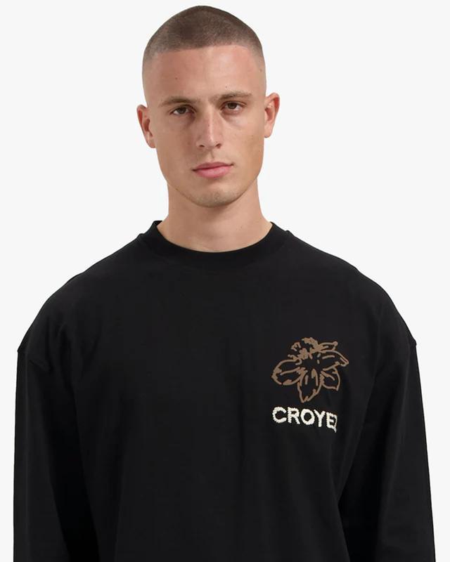 Croyez Gardener Longsleeve T-Shirt black - Afbeelding 3