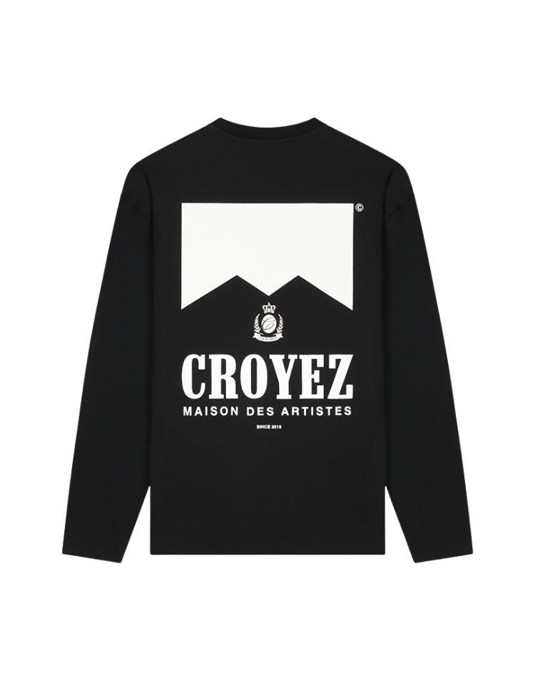 Croyez Maison Fumes Longsleeve T-Shirt Black - Afbeelding 5