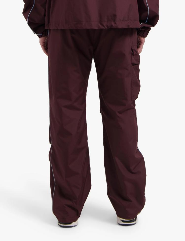Croyez Parachute Ripstop Pants Burgundy - Afbeelding 3