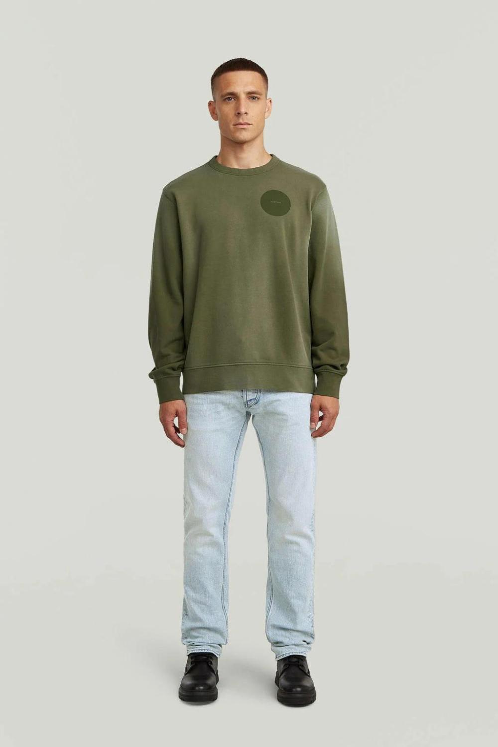 G-star Jeans Streem Slim Tapered Sun Faded Blue Galena L34 - Afbeelding 3