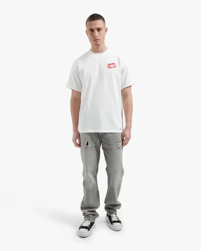 Croyez Lips T-shirt White - Afbeelding 4