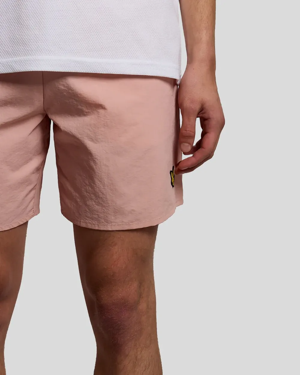 Lyle & Scott plain Swimshort Pink Grapefruit - Afbeelding 3