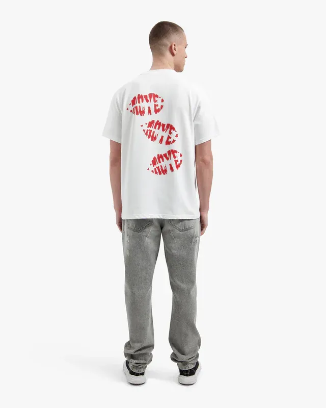 Croyez Lips T-shirt White - Afbeelding 5