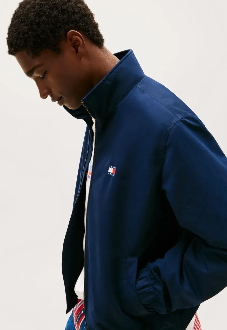 Tommy Jeans Essential Jacket Dark Night Navy - Afbeelding 4