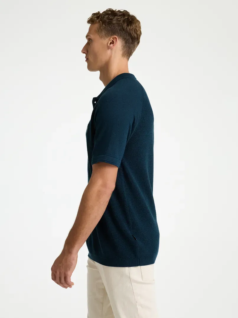 Chasin Yuki Polo Dark Blue - Afbeelding 3