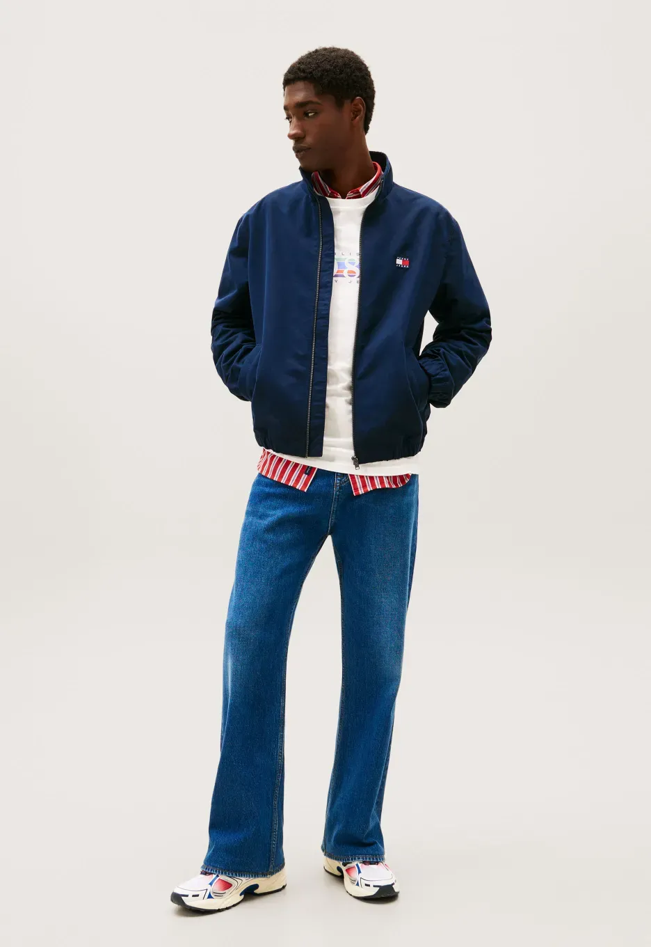 Tommy Jeans Essential Jacket Dark Night Navy - Afbeelding 3