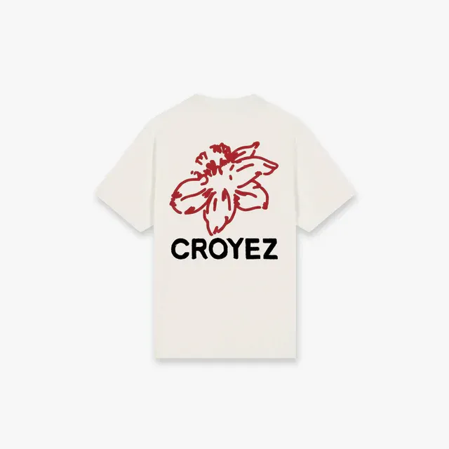 Croyez Gardener T-shirt Off-White - Afbeelding 6