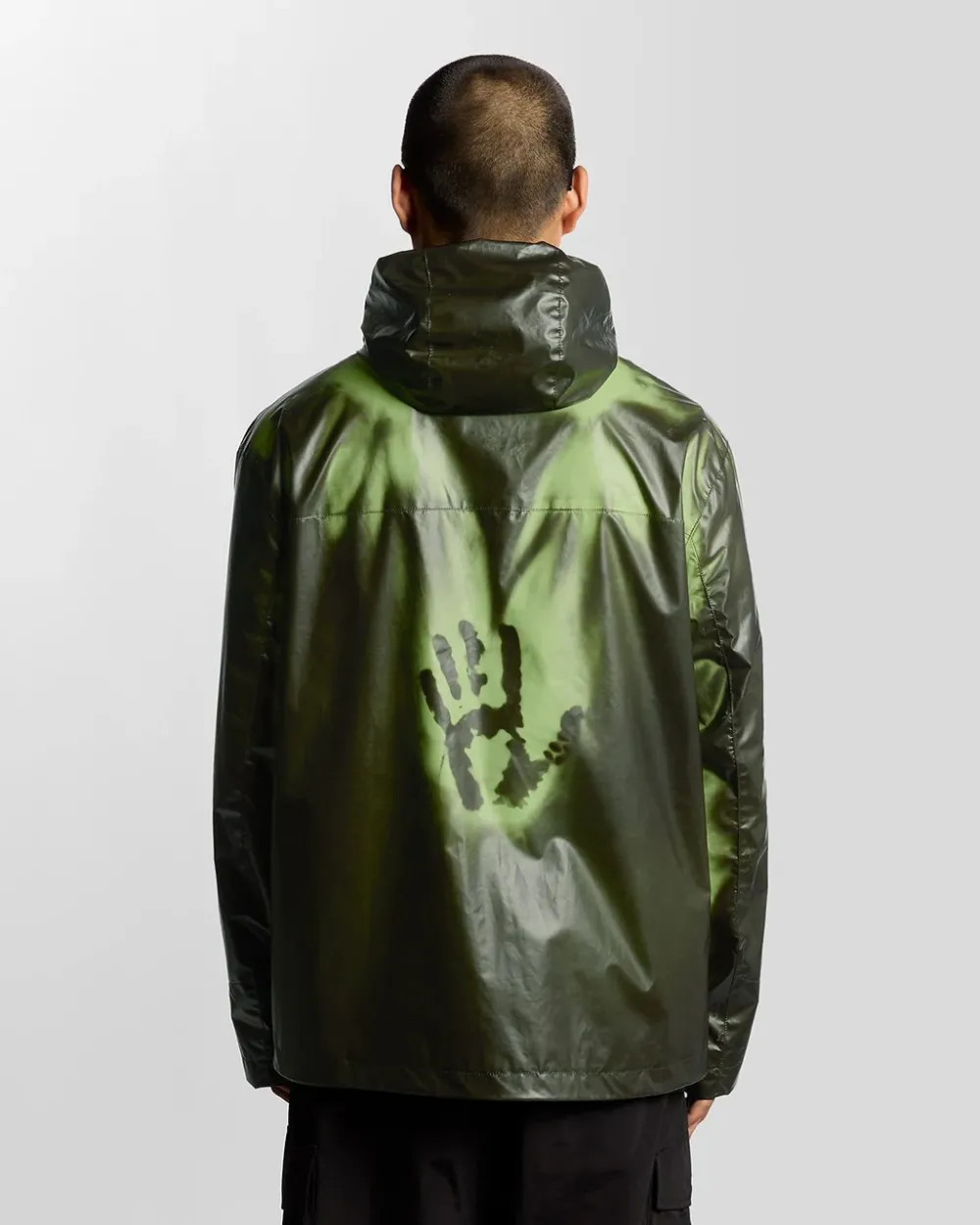 Lyle & Scott Heat Reactive Shell Jacket Dark Sediment - Laser Beam - Afbeelding 2