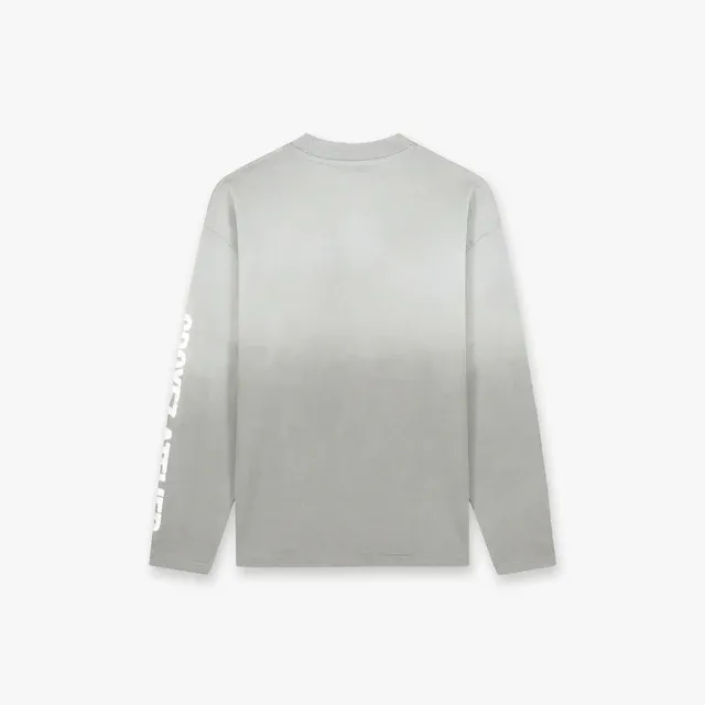 Croyez Sprayed Atelier Longsleeve Light Grey - Afbeelding 6
