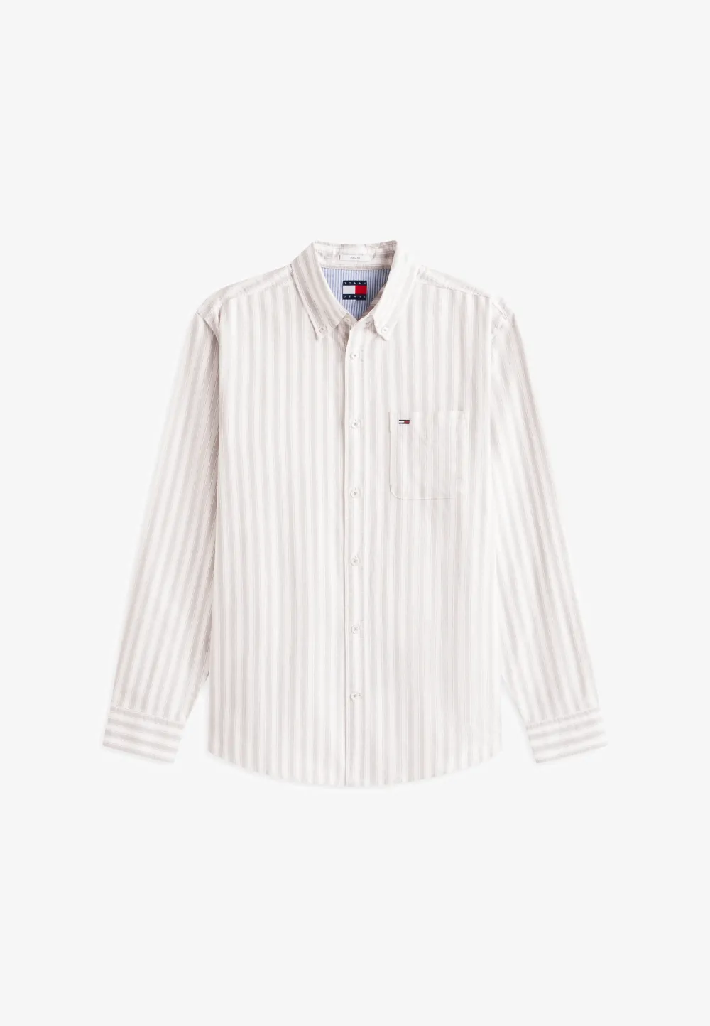 Tommy Jeans Regular Stripe Oxford Shirt Ivy Ink Stripe - Afbeelding 4