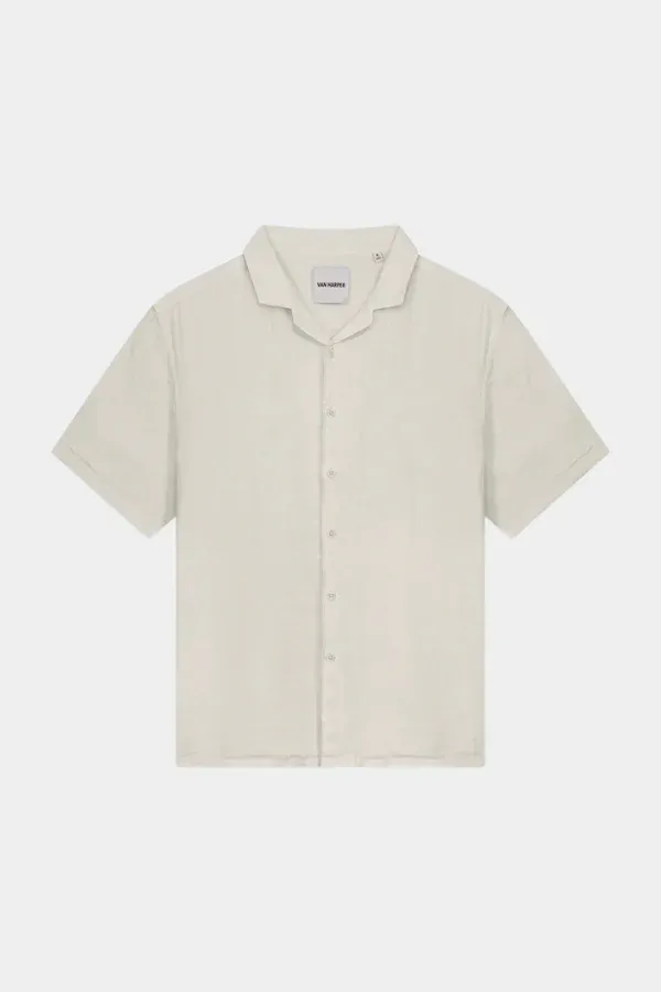 Van Harper Linen - Cotton Resort Slub  Sand