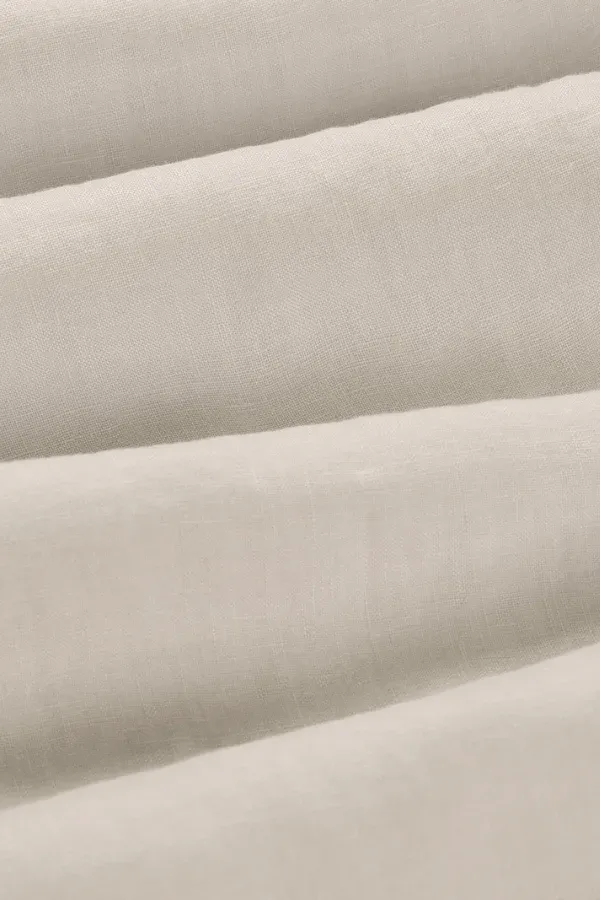 Van Harper Linen - Cotton Resort Slub  Sand - Afbeelding 3