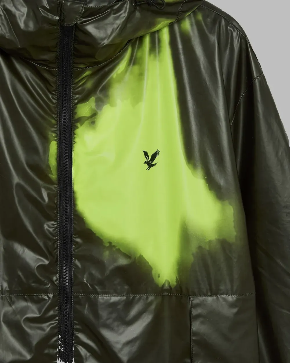 Lyle & Scott Heat Reactive Shell Jacket Dark Sediment - Laser Beam - Afbeelding 5
