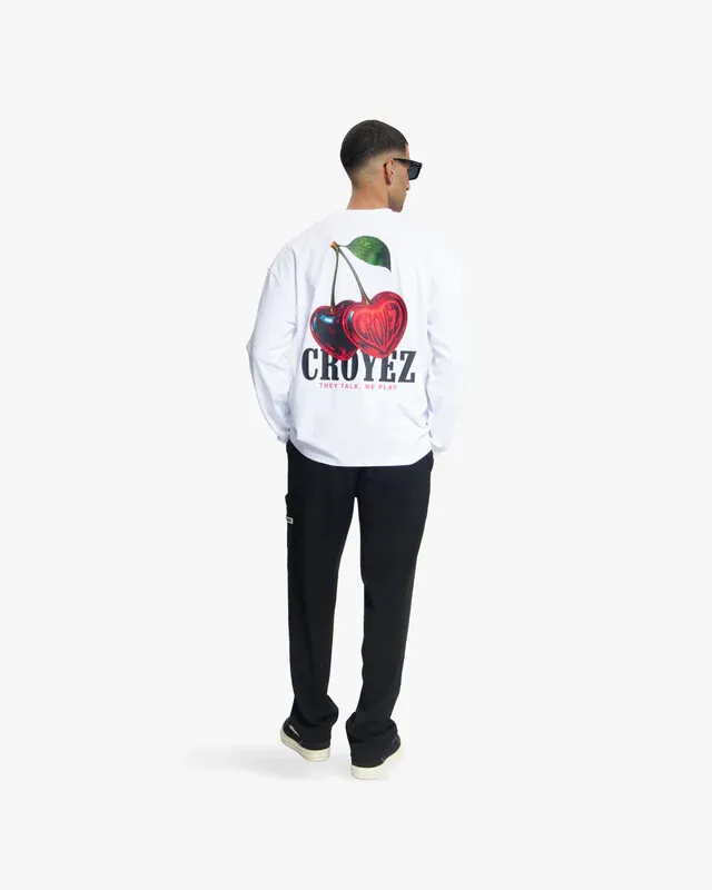 Croyez Cerise D´Amour Longsleeve White - Afbeelding 5