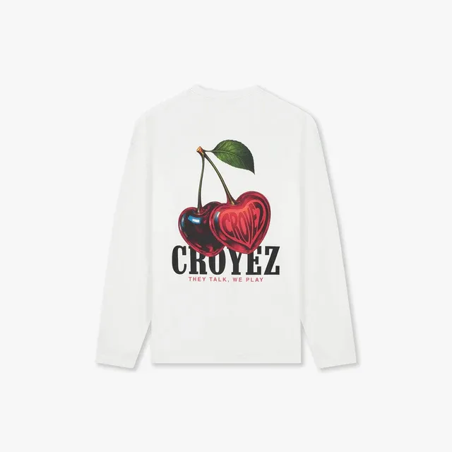 Croyez Cerise D´Amour Longsleeve White - Afbeelding 6