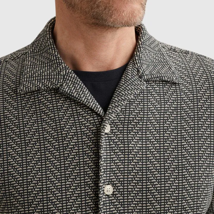 Vanguard Short Sleeve Shirt Yarn dyed Jersey - Afbeelding 5