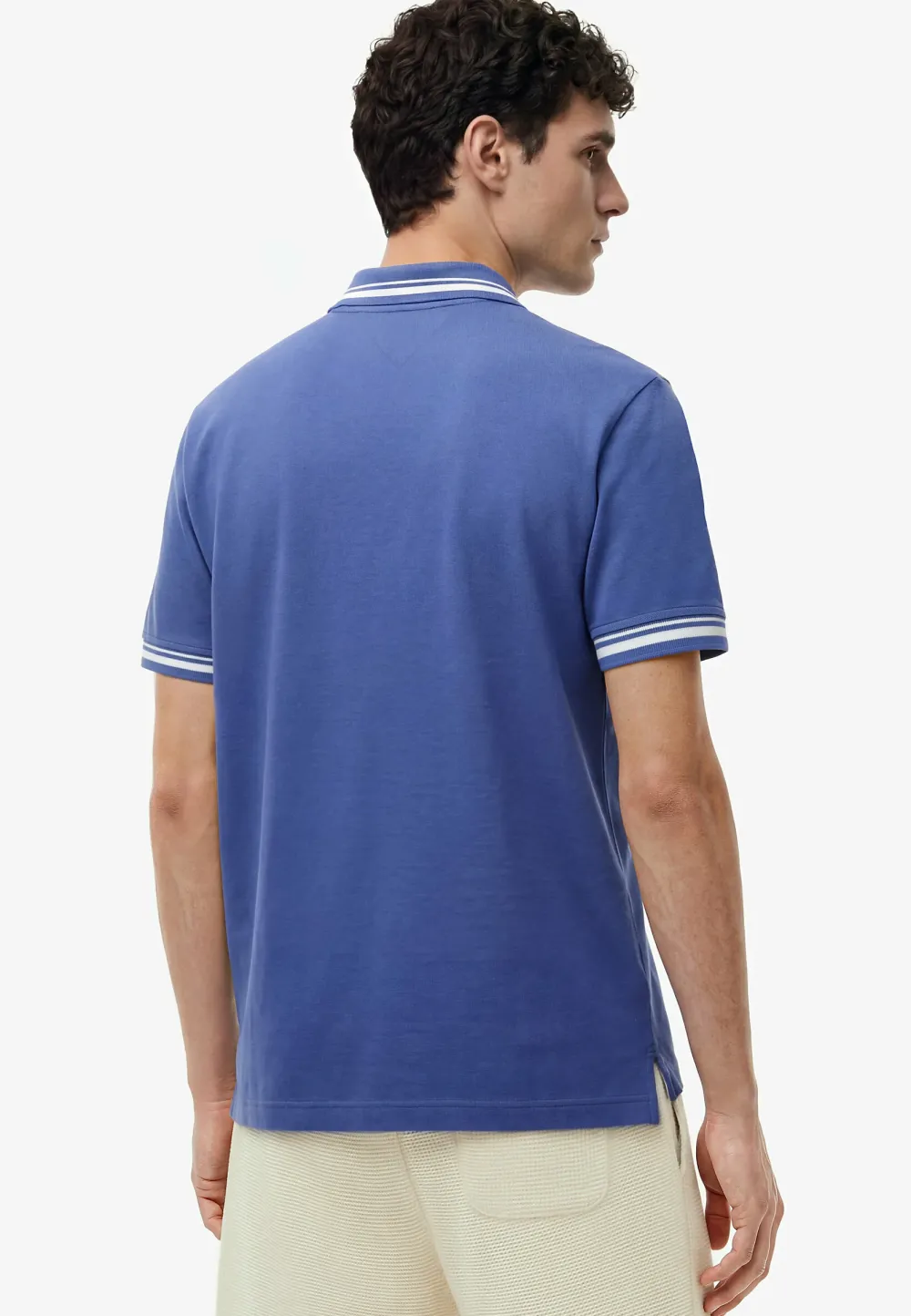 Tommy Jeans Reg Tipped Polo Blue storm - Afbeelding 3