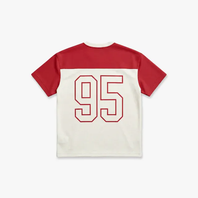 Croyez Jersey Sport T-shirt Off-White - Red - Afbeelding 4