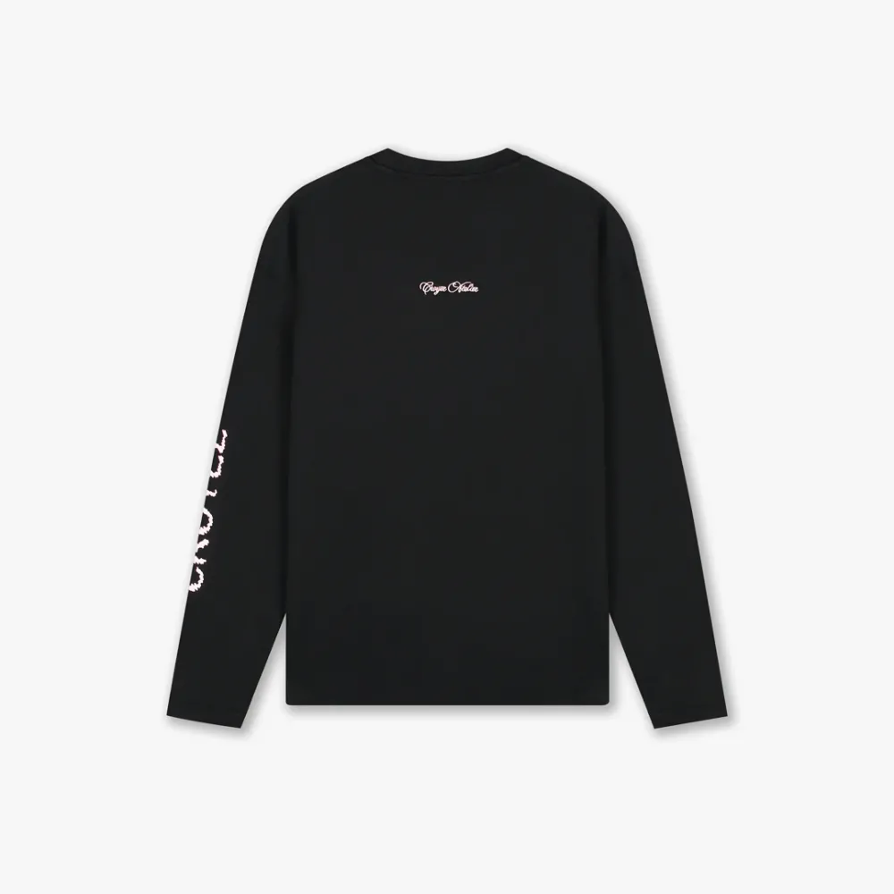 Croyez Contour De La Fleur Longsleeve Black - Afbeelding 4