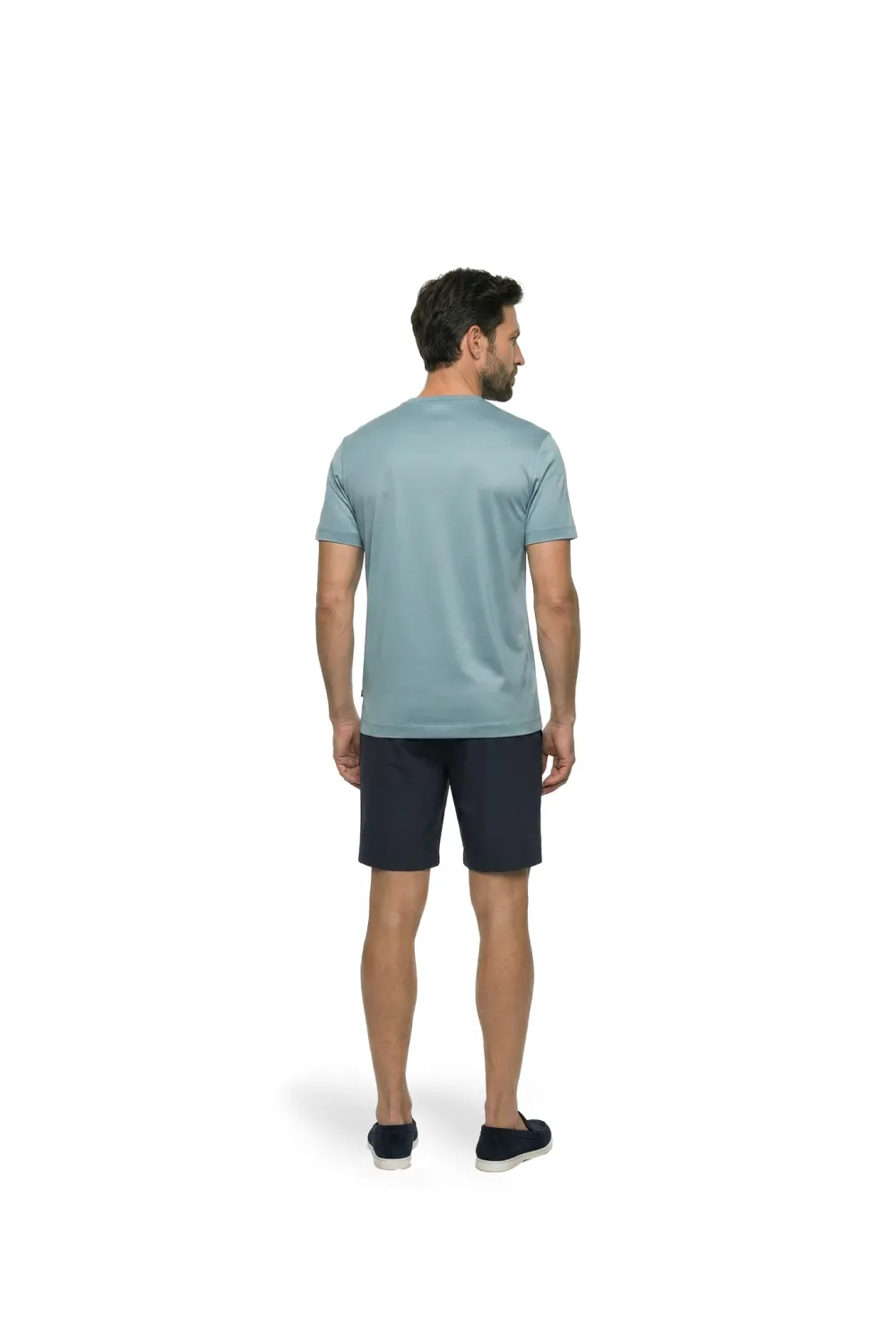 Malelions Men Premium Smart Chino Shorts Navy - Afbeelding 3