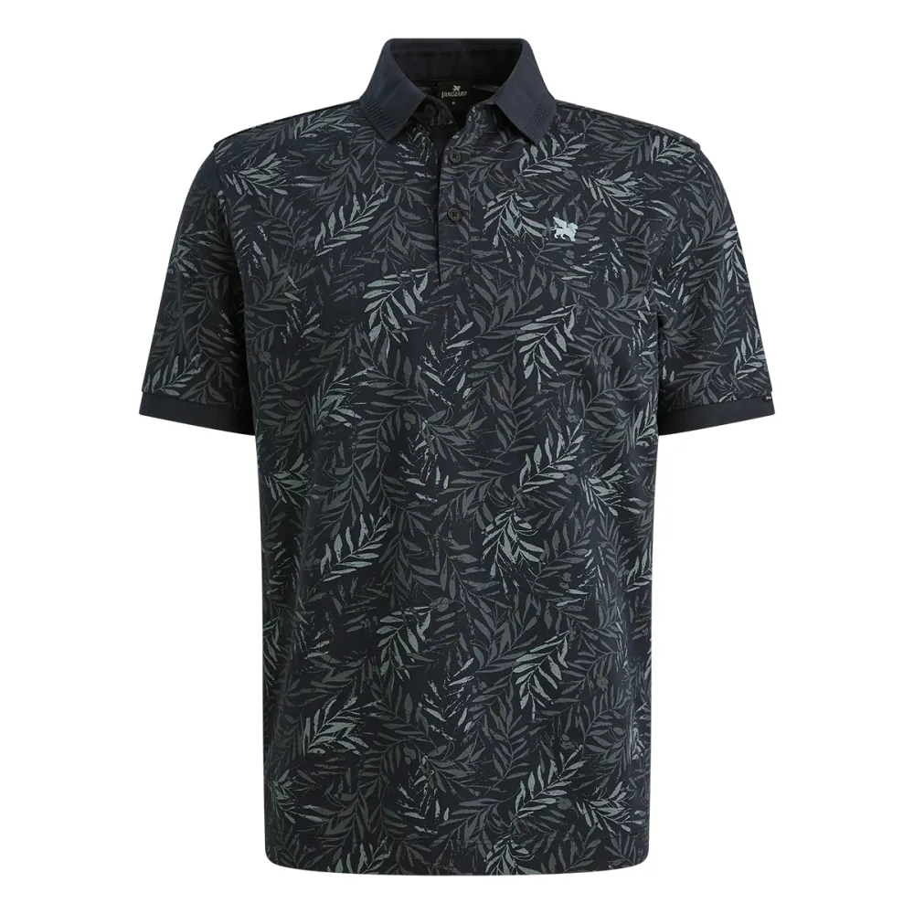VANGUARD Short sleeve Polo stretch pique blend d.blw