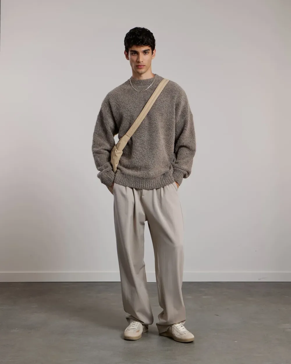 Aeden Mozeno Knit Grey Mel - Afbeelding 3
