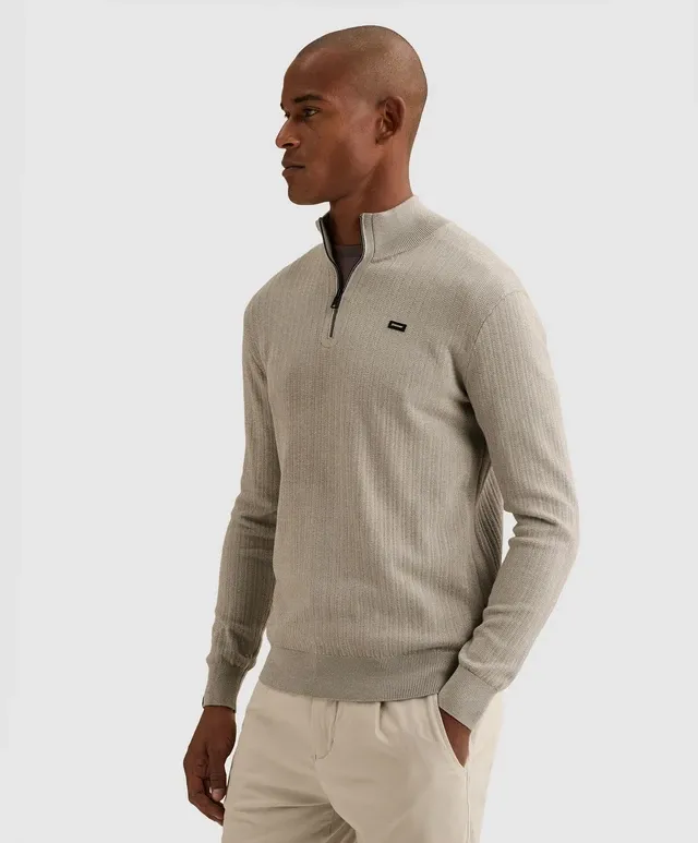 Vanguard Half Zip Collar Gentleman's deal Cotton Modal Mourning Dove