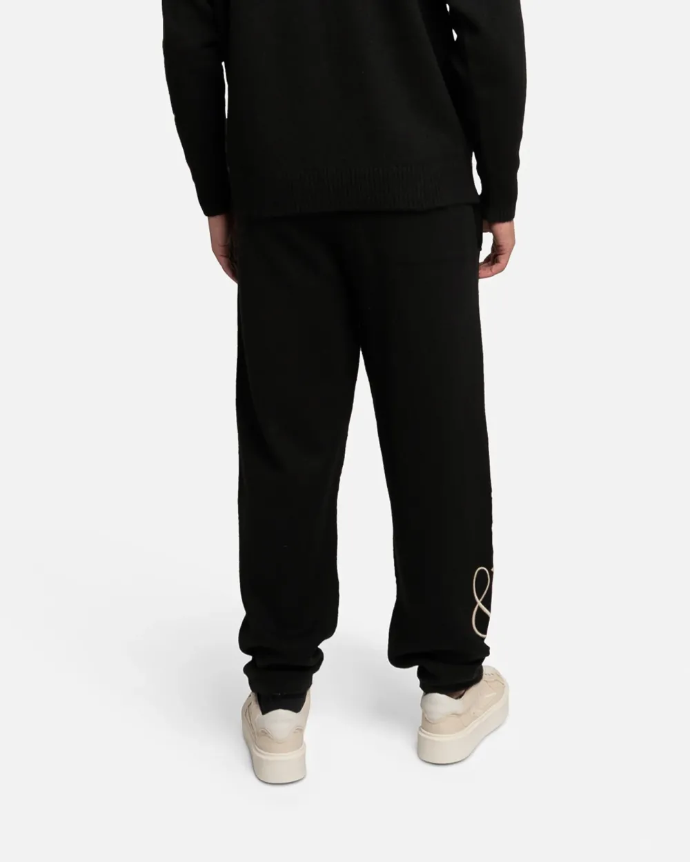 Croyezb Script 2.0 Knit Sweatpants Black - Afbeelding 3