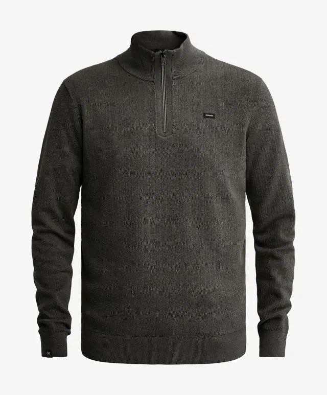 Vanguard Half Zip Collar Gentleman's deal Cotton Modal Enigma - Afbeelding 3